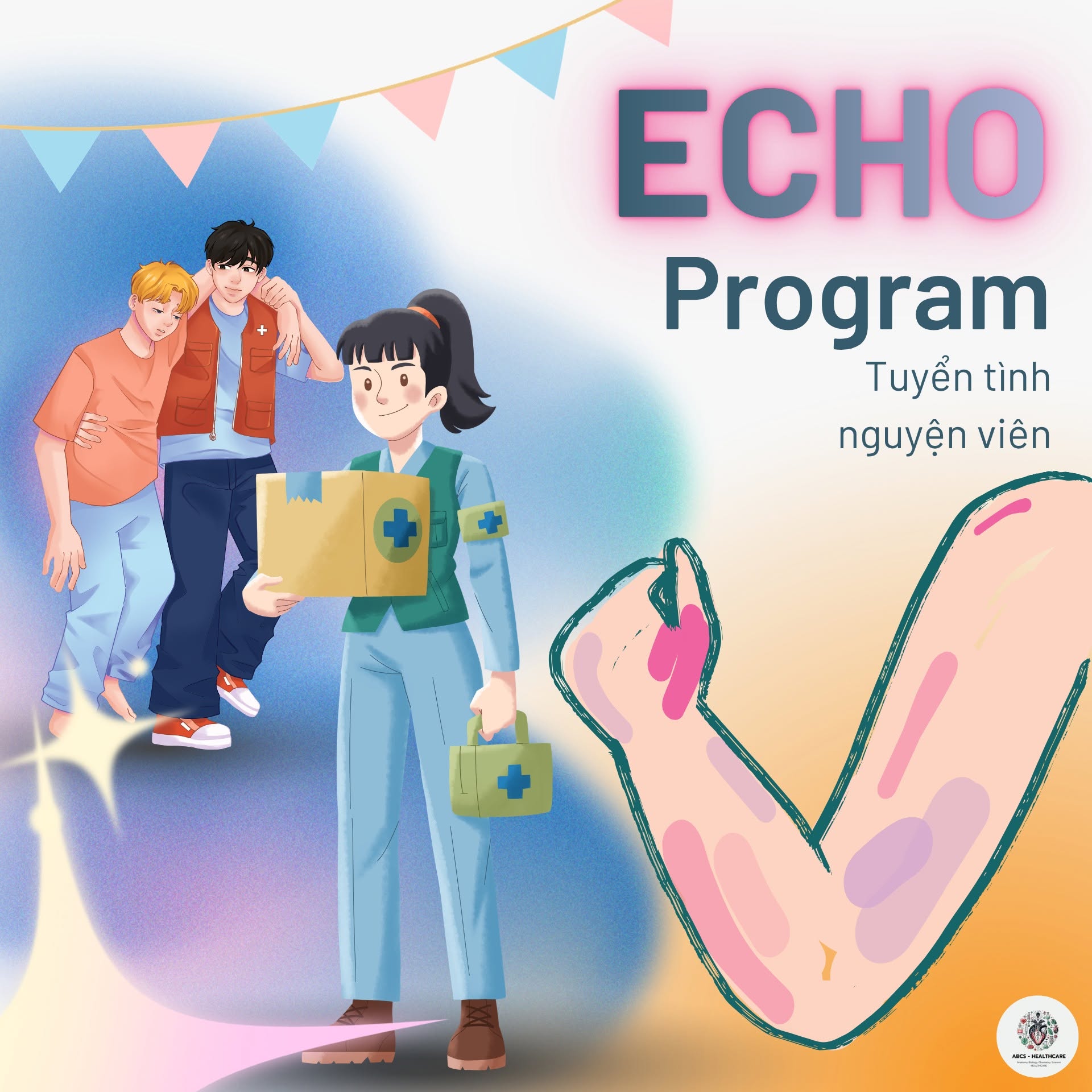 [ABCS] ECHO VOLUNTEER PROGRAM || VÒNG ĐƠN TUYỂN THÀNH VIÊN
